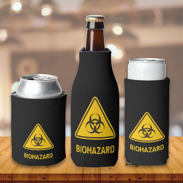 Biohazard Icon Bottle Cooler (Creator Uploaded)