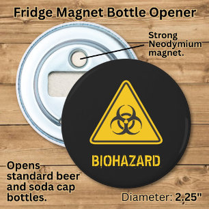 Biohazard Icon Bottle Opener