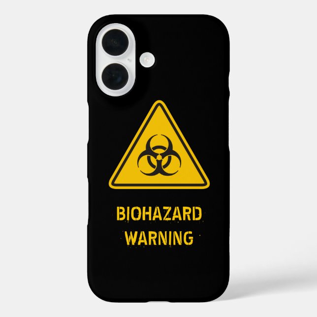 Biohazard Icon Case-Mate iPhone Case (Back)