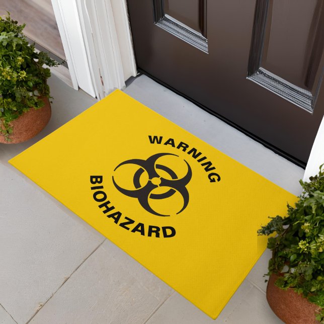 Biohazard Icon Doormat (Creator Uploaded)