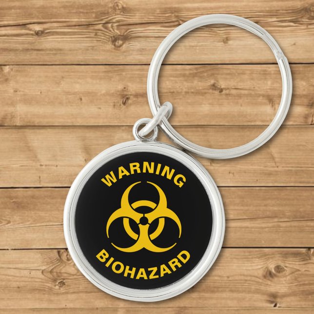 Biohazard Icon Keychain (Creator Uploaded)
