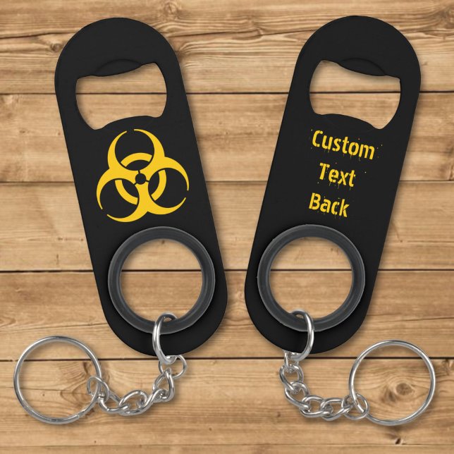 Biohazard Icon Keychain Bottle Opener (Creator Uploaded)