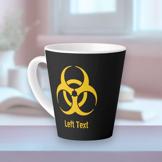 Biohazard Icon Latte Mug (Creator Uploaded)