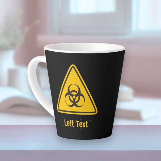 Biohazard Icon Latte Mug (Creator Uploaded)