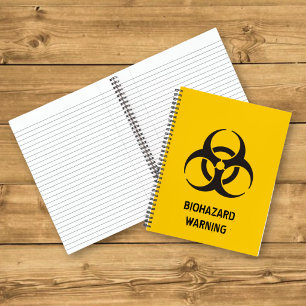 Biohazard Icon Notebook