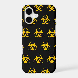 Biohazard Icon Pattern