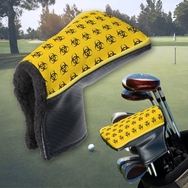 Biohazard Icon Pattern Golf Head Cover (Creator Uploaded)