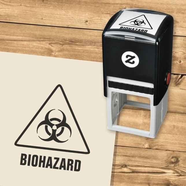 Biohazard Icon Self-inking Stamp (Creator Uploaded)