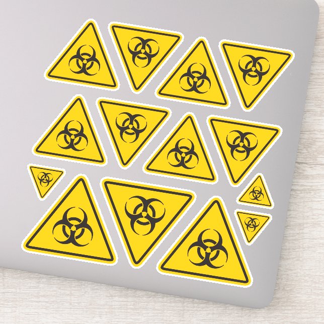 Biohazard Icon Set (Detail)
