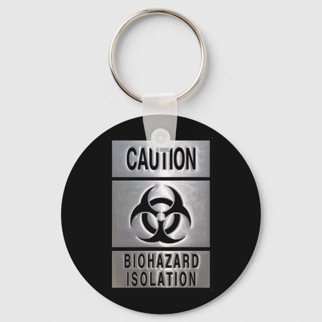 Biohazard Isolation Keychain (Front)