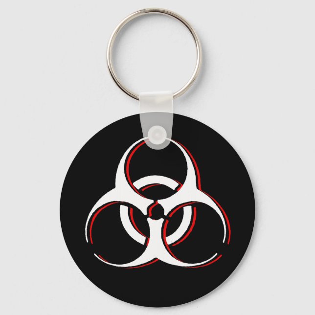 Biohazard Key Chain - Bone Blood Ash (Front)