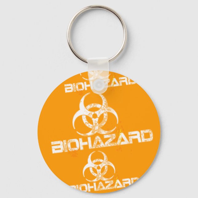 BIOHAZARD KEYCHAIN (Front)