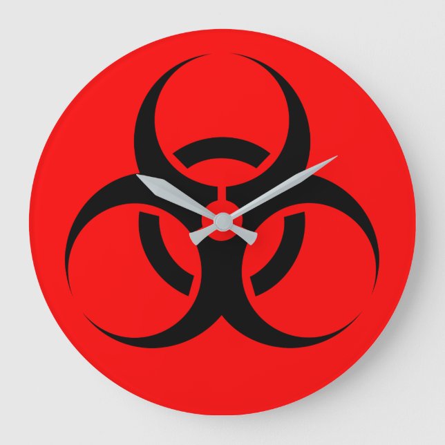 Biohazard Large Clock (Front)