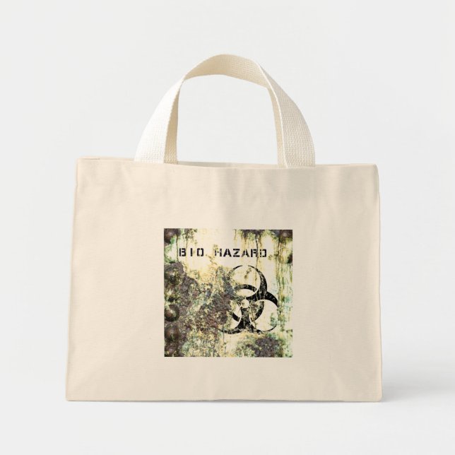 Biohazard Mini Tote Bag (Front)