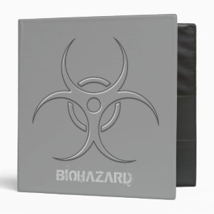 Biohazard organizer - 1.5" Binder