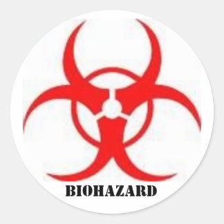 biohazard sign stickers