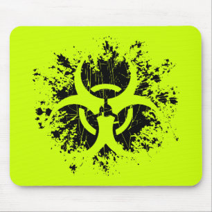 Biohazard -Splat Mouse Pad