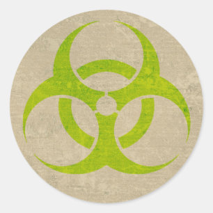 Biohazard Sticker
