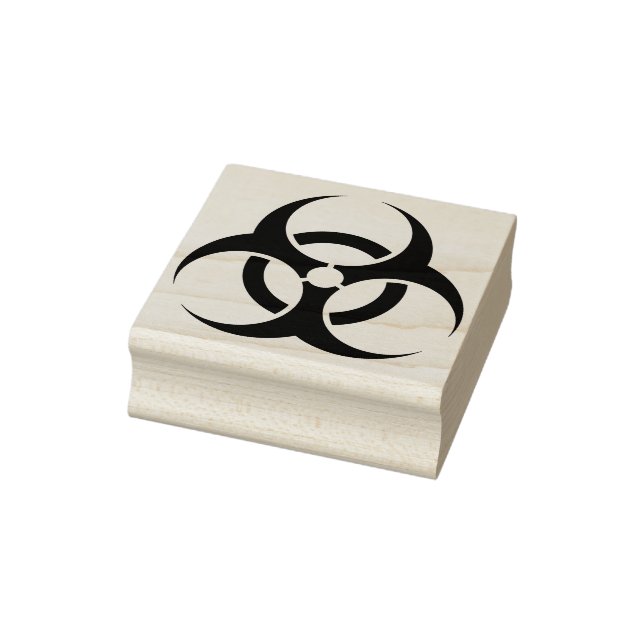 biohazard symbol art stamp (Stamp)