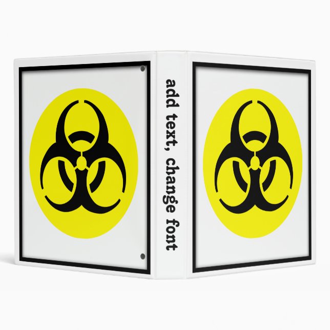 BioHazard Symbol Binder (Background)