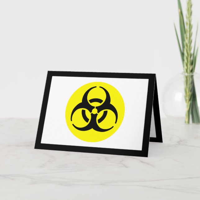 BioHazard Symbol Card (Front)