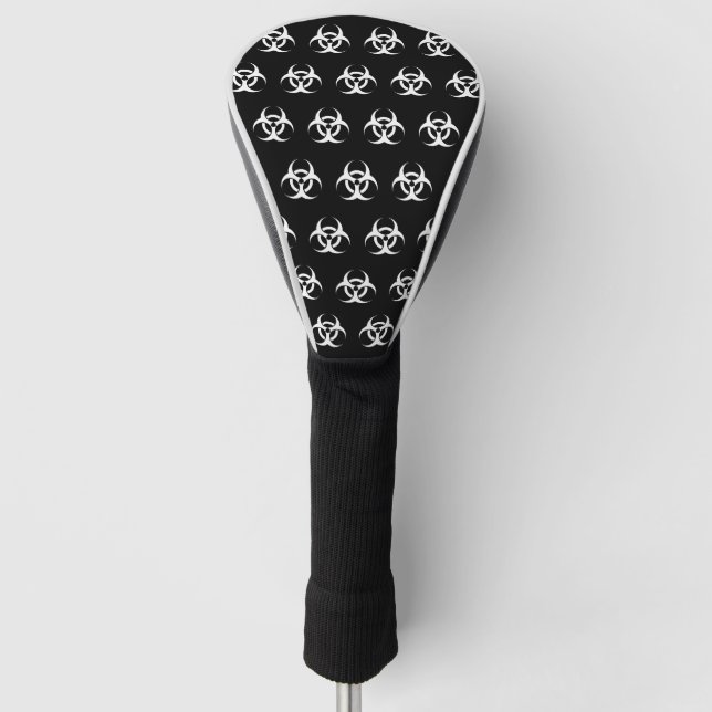 Biohazard Symbol  Golf Head Cover (Front)