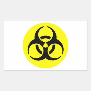 BioHazard Symbol Sticker