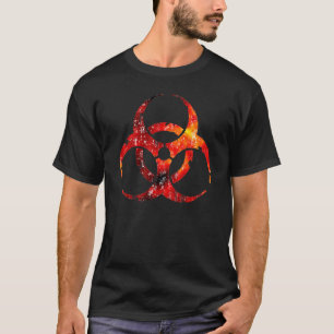 Biohazard Symbol t shirt