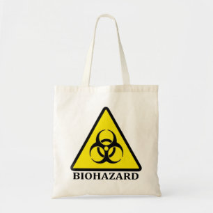 BioHazard Symbol Tote Bag