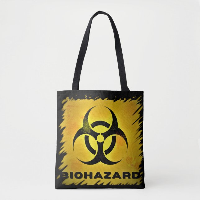 Biohazard  tote bag (Front)