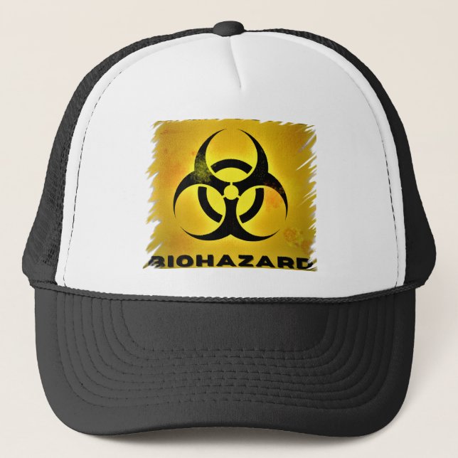 Biohazard   trucker hat (Front)