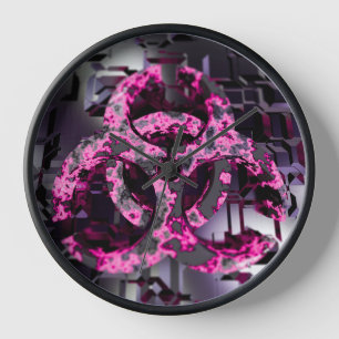 Biohazard Wall Clock