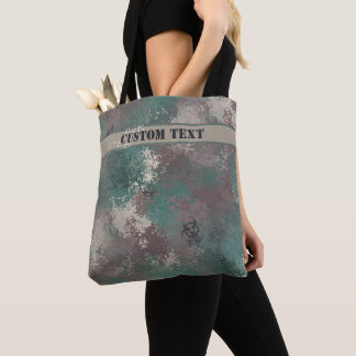 Biohazard Woodland Camo Tote Bag w/ Text