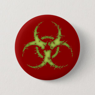 Biohazard -xdist 2 inch round button