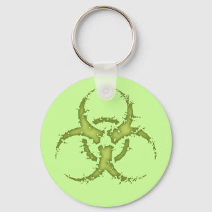 Biohazard -xdist keychain