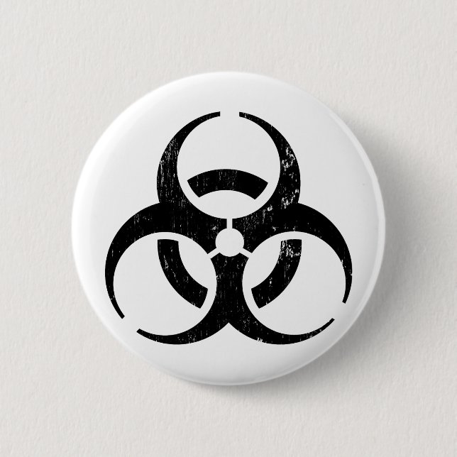 Biohazard: Zombie Contagion Button (Front)