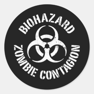 Biohazard: Zombie Contagion Sticker