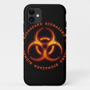 Biohazard Zombie Warning iPhone 11 Case