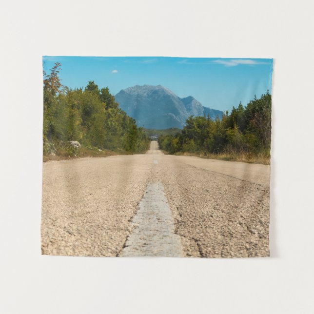 Biokovo Mountains - Croatia Tapestry (Front (Horizontal))