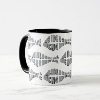 Biological Engineer Grey Fish Mug