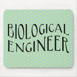 Biological Engineer Text Mouse Pad