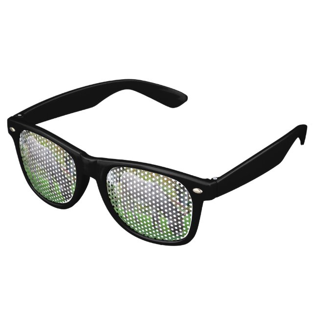 Biological Lawn-Mower On Four Hooves Retro Sunglasses (Angled)