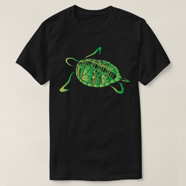 Biological Sciences Turtle T-Shirt (Design Front)