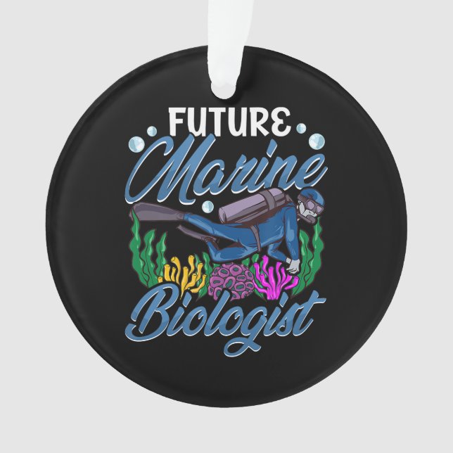 Biologie biologique marine de l'avenir mignonne et (devant)