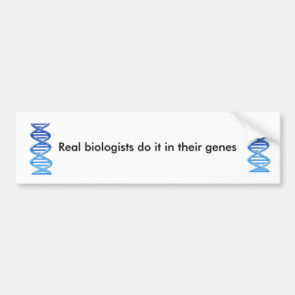 Biologist Bumper Sticker