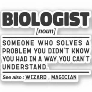 Biologist Noun Science Lover Cool Biology Student 