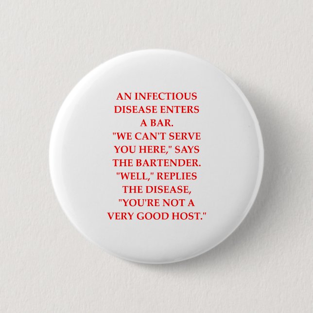 BIOLOGY 2 INCH ROUND BUTTON (Front)