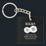 Biology - Biology The Only Science Gift Keychain<br><div class="desc">Funny biology design. Great gift idea for Christmas or birthday for mother,  father,  brother,  sister,  grandma or grandpa.</div>