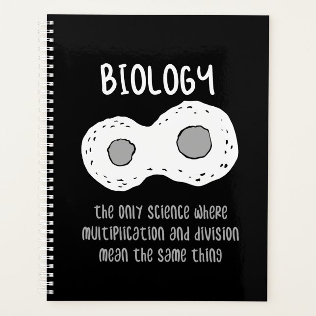 Biology - Biology The Only Science Gift Planner (Front)