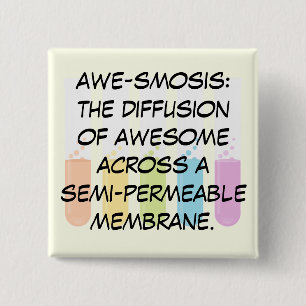 Biology & Chemistry Teachers: Science is Awesome 2 Inch Square Button